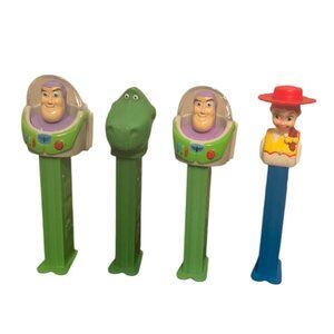 Disney Toy Story Pez Dispenser lot of 4 preowned
